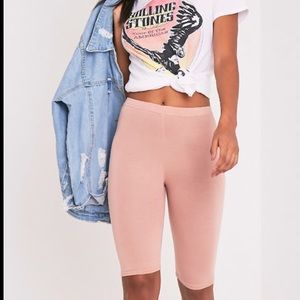 Nude Pink Cycle Shorts Size 8, Fits like a Small